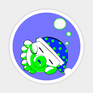 Sleepy Tako - Alt palette Magnet